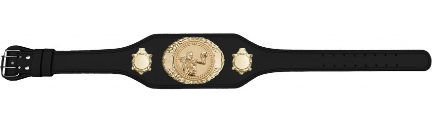 WOMEN'S BOXING CHAMPIONSHIP BELT-BUD295/G/FEMBOX-4 COLOURS